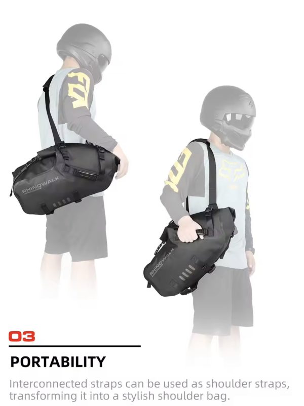 Rhinowalk 28L Waterproof Saddlebags - Image 6