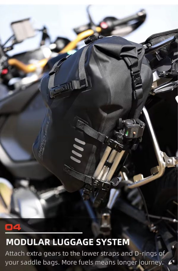 Rhinowalk 28L Waterproof Saddlebags - Image 7